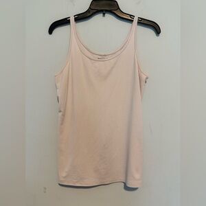 Eileen Fisher Womens Light Pink Tank Top Lyocell Size M